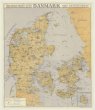 Oversigtskort over Danmark med badestederne