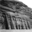 Malý skalní chrám v Abú Simbel