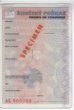 Řidičský průkaz - Permis de Conduire, AL 000000, ČR, vzor