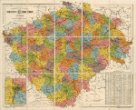 Příruční mapa Království českého - mapa