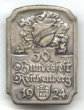 Odznak upomínkový - 30. spolková slavnost Svazu Němců v Čechách, Liberec 1924