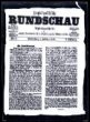 Die Sozialpolitische Rundschau, 1. 2. 1879, vychází v Liberci, tištěno v Praze