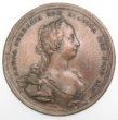 Medaile na návrat do Vídně po císařské korunovaci - varianta s portrétem císařovny