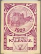 Poštovní kalendář na rok 1922