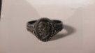 Prsten s reliéfem hlavy T.G.Masaryka