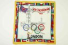 Upomínkový bavlněný šátek z olympijských her v Londýně 
