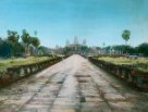 Hlavní přístupová cesta k Angkor Vatu