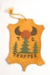 Kožená placka T. O. Trapper
