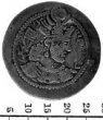 Sasánovská mince, Drachma, Yazdgerd II (438-57 n.l.)